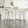 Marcel Counter Stool in Cream - Lifestyle - Marcel Counter Stool in Cream - Lifestyle