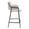 Marcel Counter Stool in Cream - Side - Marcel Counter Stool in Cream - Side