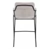 Marcel Counter Stool in Cream - Back - Marcel Counter Stool in Cream - Back