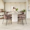 Marcel Dining Chair in Brown-Lifestyle 2