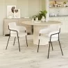 Marcel Dining Chair in Cream-Lifestyle 1 - Marcel Dining Chair in Cream-Lifestyle 1