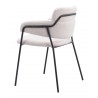 Marcel Dining Chair in Cream-back view 3