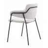 Marcel Dining Chair in Cream-back view 3 - Marcel Dining Chair in Cream-back view 3