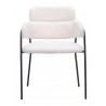 Marcel Dining Chair in Cream-front view 1