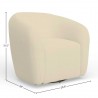 Margo Swivel Chair - Dimensions