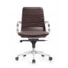 Woodstock Marketing Marie Mid Back Task Chair - Brown - Front
