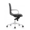 Woodstock Marketing Marie Mid Back Task Chair - Black - Side