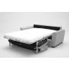 J&M Furniture Marin Sofa Bed in Light Grey Fabric Open View - J&M Furniture Marin Sofa Bed in Light Grey Fabric Open View