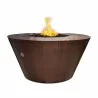The Outdoor Plus Martillo Round Copper Fire Pit  - The Outdoor Plus Martillo Round Copper Fire Pit 