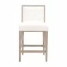 Essentials For Living Martin Counter Stool - LiveSmart Peyton Pearl Natural Slate - Front Angle - Essentials For Living Martin Counter Stool - LiveSmart Peyton Pearl Natural Slate - Front Angle