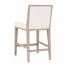 Essentials For Living Martin Counter Stool - LiveSmart Peyton Pearl Natural Slate - Back Side Angle