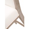 Essentials For Living Martin Counter Stool - LiveSmart Peyton Pearl Natural Slate - Seat Frame