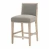 Essentials For Living Martin Counter Stool - LiveSmart Peyton Pearl Natural Slate - Front Side Angle - Essentials For Living Martin Counter Stool - LiveSmart Peyton Pearl Natural Slate - Front Side Angle
