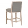 Essentials For Living Martin Counter Stool - LiveSmart Peyton Pearl Natural Slate - Back Side Angle