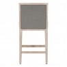 Essentials For Living Martin Counter Stool - LiveSmart Peyton Pearl Natural Slate - Back Angle