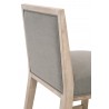 Essentials For Living Martin Counter Stool - LiveSmart Peyton Pearl Natural Slate - Back Angled