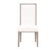 Essentials For Living Martin Dining Chair in LiveSmart Peyton Pearl - Front