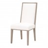 Essentials For Living Martin Dining Chair in LiveSmart Peyton Pearl - Angled