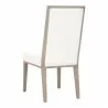 Essentials For Living Martin Dining Chair in LiveSmart Peyton Pearl - Back - Essentials For Living Martin Dining Chair in LiveSmart Peyton Pearl - Back