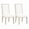 Essentials For Living Martin Dining Chair in LiveSmart Peyton Pearl - Set of 2 - Essentials For Living Martin Dining Chair in LiveSmart Peyton Pearl - Set of 2