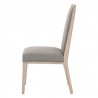 Essentials For Living Martin Dining Chair in LiveSmart Peyton Slate - Side View