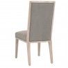 Essentials For Living Martin Dining Chair in LiveSmart Peyton Slate - Back Angled