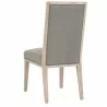 Essentials For Living Martin Dining Chair in LiveSmart Peyton Slate - Back Angled - Essentials For Living Martin Dining Chair in LiveSmart Peyton Slate - Back Angled