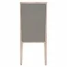 Essentials For Living Martin Dining Chair in LiveSmart Peyton Slate - Back - Essentials For Living Martin Dining Chair in LiveSmart Peyton Slate - Back