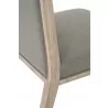 Essentials For Living Martin Dining Chair in LiveSmart Peyton Slate - Seat Frame Close-up - Essentials For Living Martin Dining Chair in LiveSmart Peyton Slate - Seat Frame Close-up