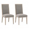 Essentials For Living Martin Dining Chair in LiveSmart Peyton Slate - Set of 2