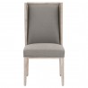 Essentials For Living Martin Wing Back Chair - LiveSmart Peyton Slate - Front