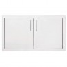 Summerset Grills 45 Double Access Door with Hidden Hinge - Masonry Frame