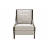 Sunpan Massimo Lounge Chair - Linen - Front Angle