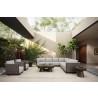 Azzurro Living Maui Swivel Club Chair With Fawn Cushion - Lifestyle 2