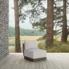 Azzurro Living Maui Armless Chair With Fawn Cushion - Lifestyle - Azzurro Living Maui Armless Chair With Fawn Cushion - Lifestyle