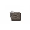 Azzurro Living Maui Swivel Club Chair With Fawn Cushion - Side - Azzurro Living Maui Swivel Club Chair With Fawn Cushion - Side