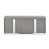 Maurice Buffet In Gray Oak Veneer - Front - Maurice Buffet In Gray Oak Veneer - Front