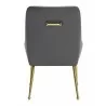 Maxine Dining Chair Gray & Gold-back view 1 - Maxine Dining Chair Gray & Gold-back view 1