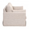 Essentials For Living Maxwell 89" Sofa in Bisque French Linen - Side