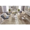 Essentials For Living Maxwell 89" Sofa in Bisque French Linen - Lifestyle
