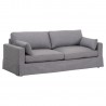 Essentials For Living Maxwell 89" Sofa in Earl Gray - Angled