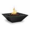 The Outdoor Plus Maya Powder Coated Fire Bowl Black
