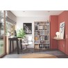 TemaHome Group Shelving Unit 108 in Pure White with Plywood Edge - Lifestyle 2