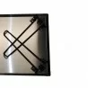AZ Patio Heaters Heat Warden Rectangle Fire Pit Heat Deflector in Stainless Steel - Angle - AZ Patio Heaters Heat Warden Rectangle Fire Pit Heat Deflector in Stainless Steel - Angle