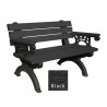 Polly Products Monarque Backed Bench With Arms2