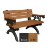 Polly Products Monarque Backed Bench With Arms5