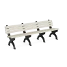 Polly Products Monarque Backed Bench1 - Polly Products Monarque Backed Bench1