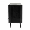 Nova Solo Nordic Mindi Rattan Buffet with 5 Doors, 3 Drawers - Side Angle - Nova Solo Nordic Mindi Rattan Buffet with 5 Doors, 3 Drawers - Side Angle