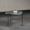 Sunpan Saunders Coffee Table Top Green Marble - Lifestyle