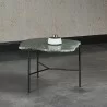 Sunpan Saunders Coffee Table Top Green Marble - Lifestyle - Sunpan Saunders Coffee Table Top Green Marble - Lifestyle
